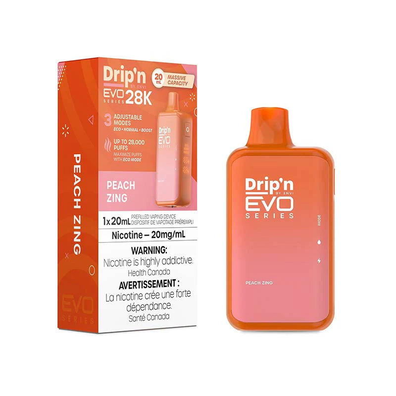 Drip'n by Envi - Drip'n EVO28K - Rechargeable Disposable - 28k Puffs [ONTARIO]