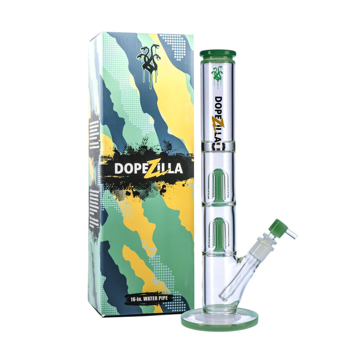 13' Dopezilla - “Hydra" Glass Waterpipe