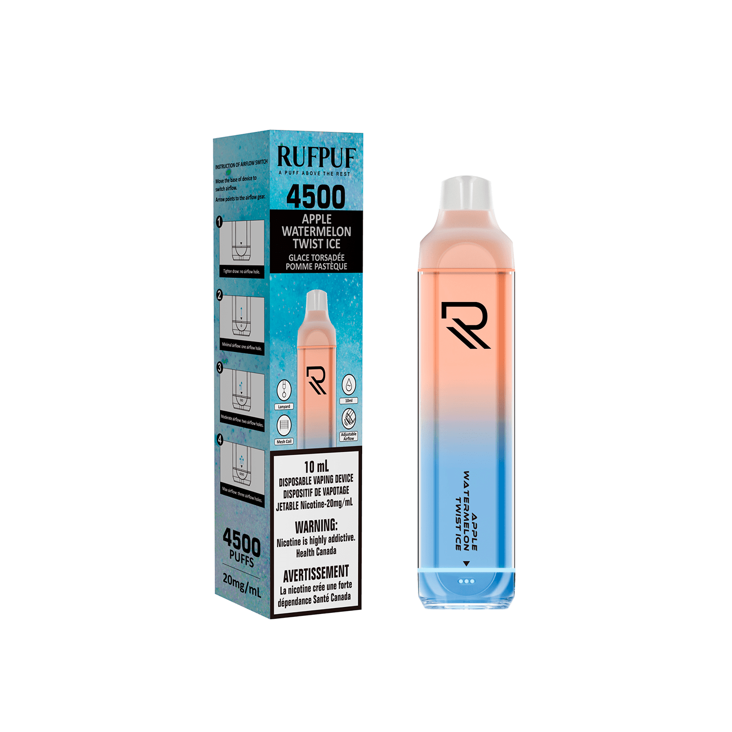GCore RufPuf - Disposable - 4500 puffs