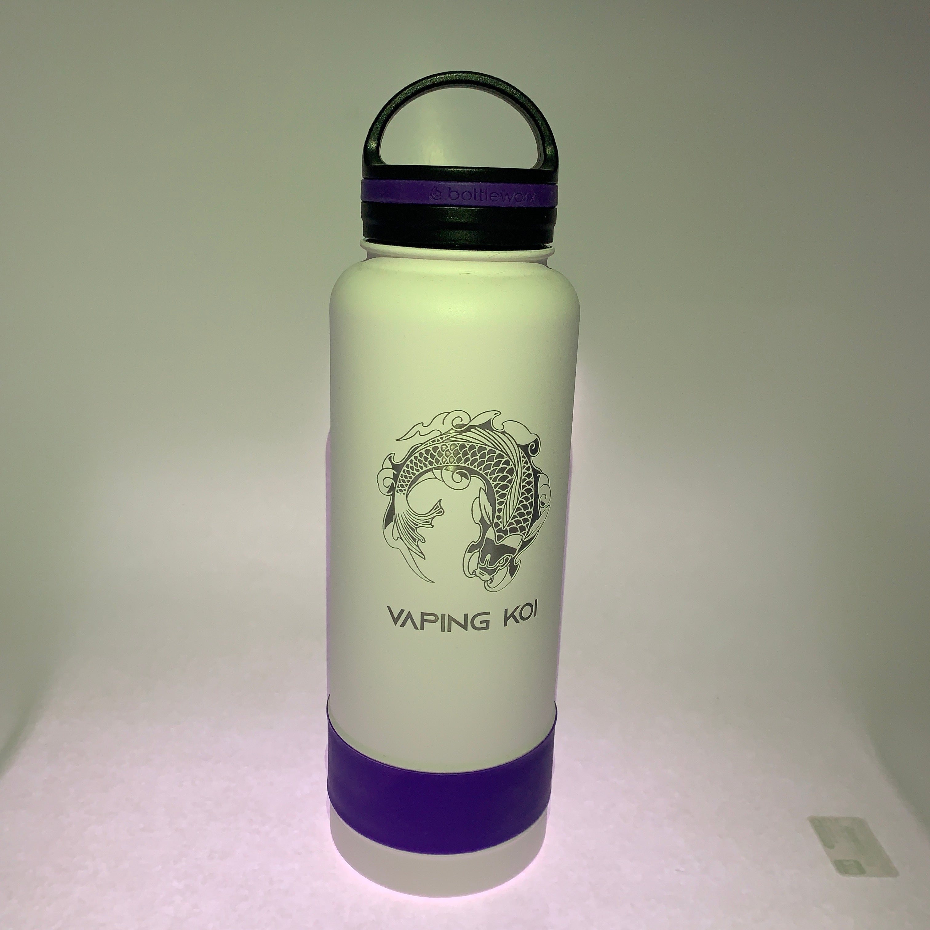 Vaping Koi Insulated Water Bottle