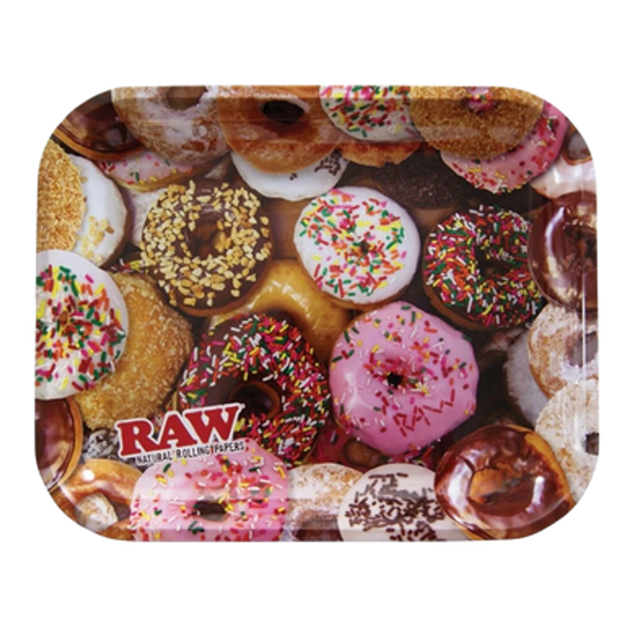 RAW - Collection - Designed Metal Rolling Tray (Large)